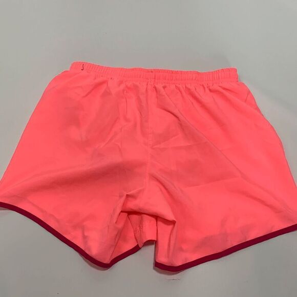 Nike girls Dri Fit Challenger Brief Lined Running Shorts Crimson XL - Picture 5 of 6
